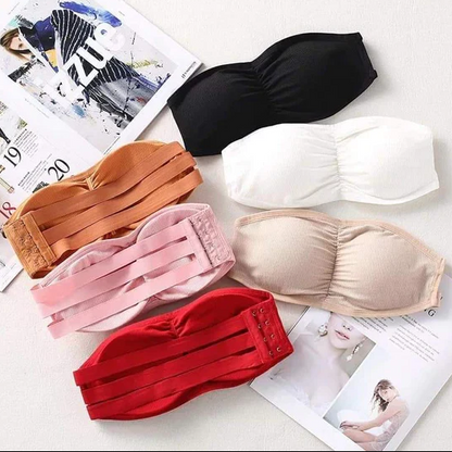 Strapless hock Free Size Bra ( 32 to 38 )