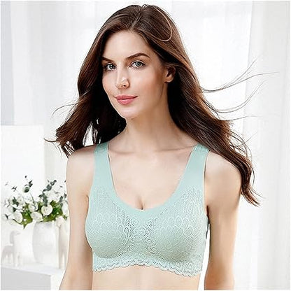 Seamless  Bra Women One Piece Wire  Comfortable Sports Bra