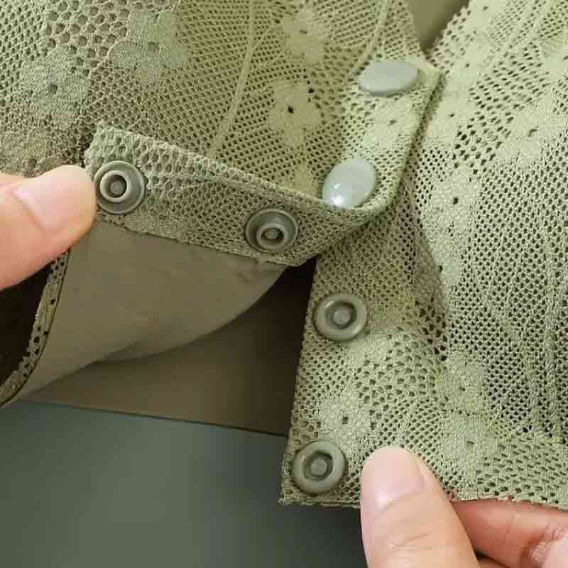Front Open Button Nursing Flower Bra