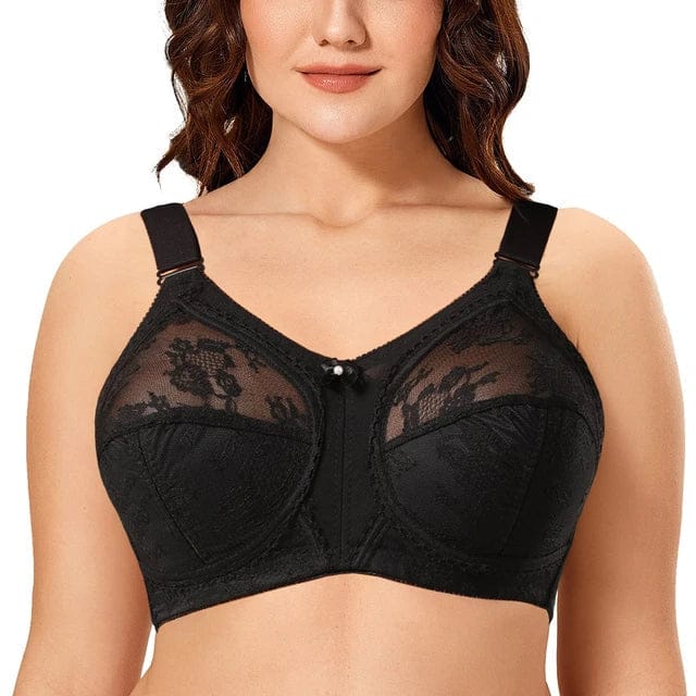 Doreen Bra - Cotton Full Coverage Non-Padded Wirefree Bra ( 32 TO 40 )