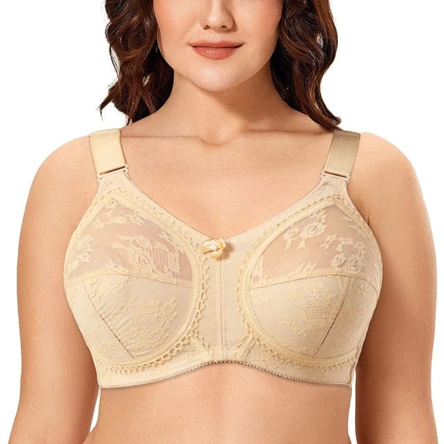 Doreen Bra - Cotton Full Coverage Non-Padded Wirefree Bra ( 32 TO 40 )