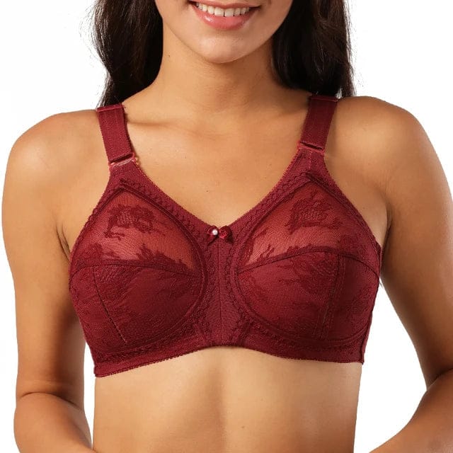 Doreen Bra - Cotton Full Coverage Non-Padded Wirefree Bra ( 32 TO 40 )